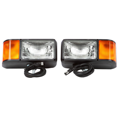 Truck-Lite 80888 - Economy Universal Halogen 4 x 6 inch Rectangular Snow Plow Light Kit