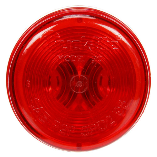 30206R 30 SERIES, INCANDESCENT, RED ROUND, 1 BULB, MARKER CLEARANCE LIGHT, PC, PL-10, 24V