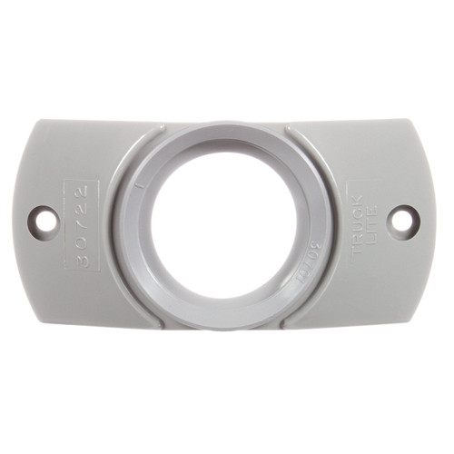 30405 30 SERIES, GRAY GROMMET, DEFLECTOR MOUNT, 30 SERIES LIGHTS, USED IN ROUND SHAPE LIGHTS, GRAY POLYCARBONATE, 2 SCREW BRACKET MOUNT, PL-10, STRIPPED END/RING TERMINAL, KIT