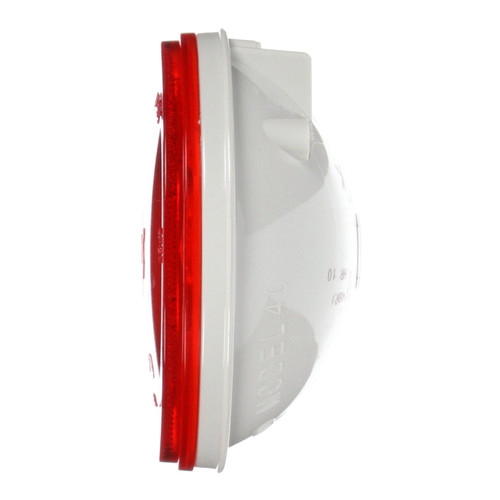 40248R SUPER 40, INCANDESCENT, RED, ROUND, 1 BULB, STOP/TURN/TAIL, REFLECTORIZED, PL-3, 12V