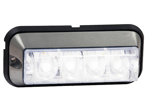 8891006 4-7/8" RECT STROBE LIGHT AMB