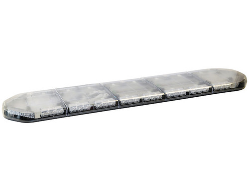 Buyers 8893060 - 60" Amber/Red LED Modular Light Bar with 55 Flash Patterns, SAE J845 Class 1 Certified