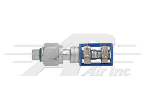 AP Air 461-7525 - #6 Straight Female O-Ring Fitting, 5/16 Inch Hose ID, 5/8"-18 Thread, For Reduced Diameter Hose
