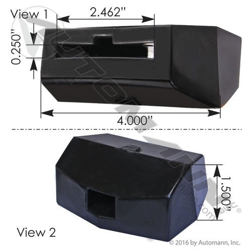 あみページ AUTOMANN M75683 Peterbilt Hood Bumper