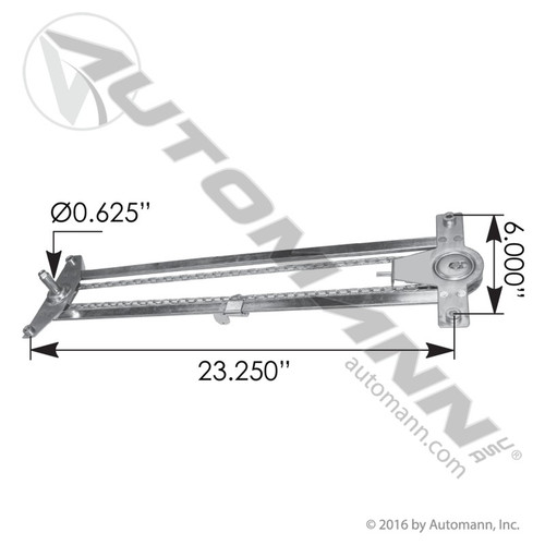 HLK2267 KW KENWORTH WINDOW REGULATOR LH