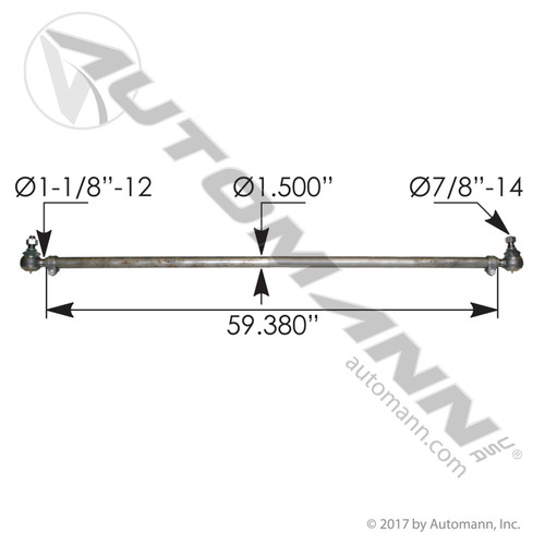 463.DS9841 CROSS TUBE ASSEMBLY