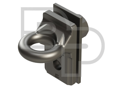 Dayton WTR2301123 - Wallace Forge 30 Ton Tow Pintle Ring Eye 3 Inch Dyna Weld