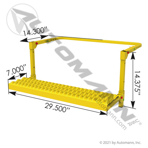 579.1122 HEAVY DUTY WHEEL STEP