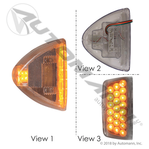 AUTOMANN Peterbilt LED Cab Marker Lamp