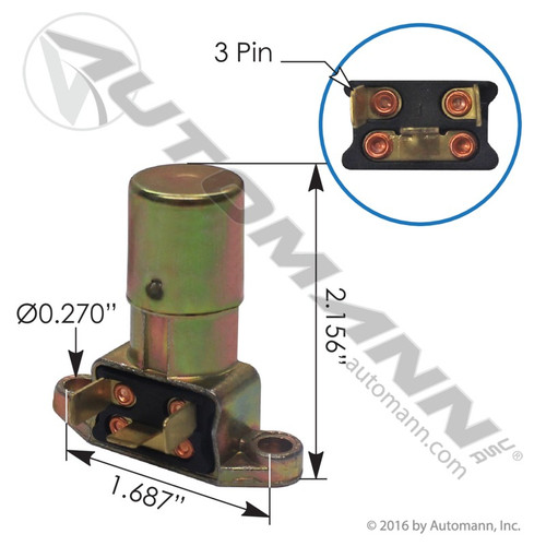 577.3031 DIMMER SWITCH SPDT ON ON