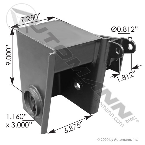 MWC9461 WATSON AND CHALIN FRAME HANGER LH