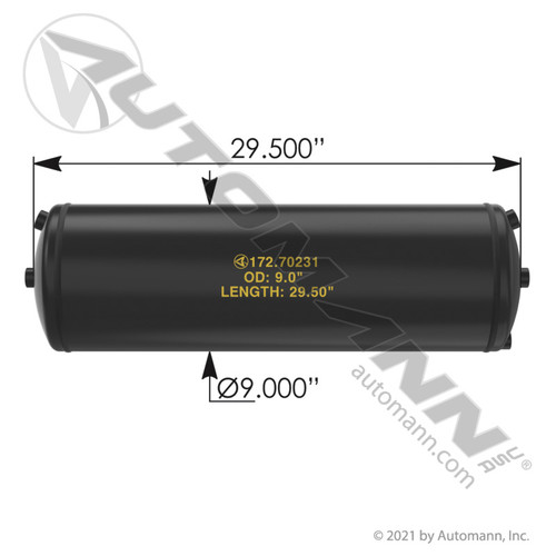 172.70231 FREIGHTLINER AIR TANK CASCAD