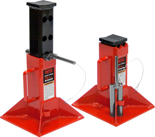 81225I NORCO 25 TON JACK STANDS X 2 PAIR PIN TYPE