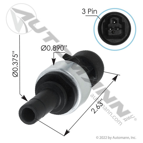 577.59525 PACCAR AIR BRAKE PRESSURE SENSOR