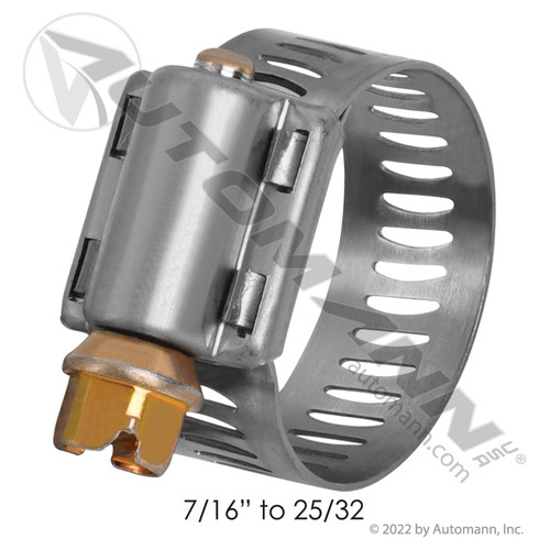 561.20010-B 9/16" TO 1-1/16" WORM GEAR HOSE CLAMP
