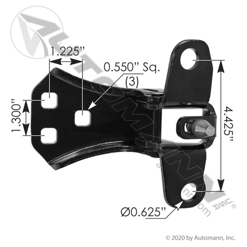 HLK2884 PACCAR LOWER DOOR HINGE