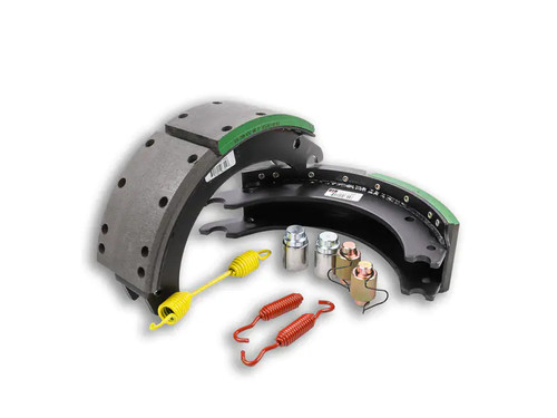 NKGL204702QP 15" X 4" 4702Q NEW BRAKE SHOE KIT 20K GREEN LEAF