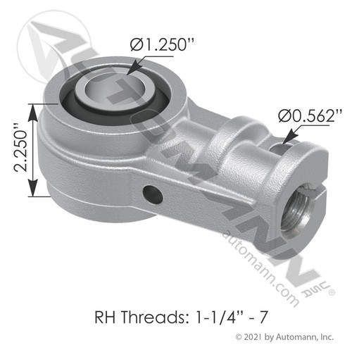 TR043 NEWAY RADIUS ROD END RH