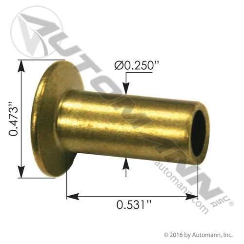 145.10-81-2S BRAKE SHOE RIVET 10-8.5
