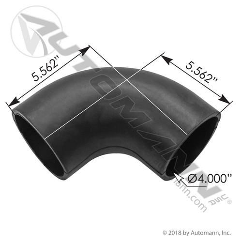 561.47786 ELBOW RUBBER 4IN ID