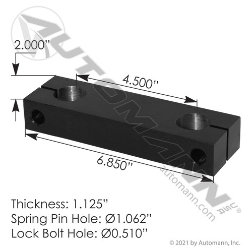 M1859 PETE PETERBILT SIDE BAR SHACKLE