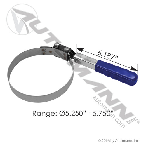 210.5012 OIL FILTER WRENCH 5.25" TO 5.75"