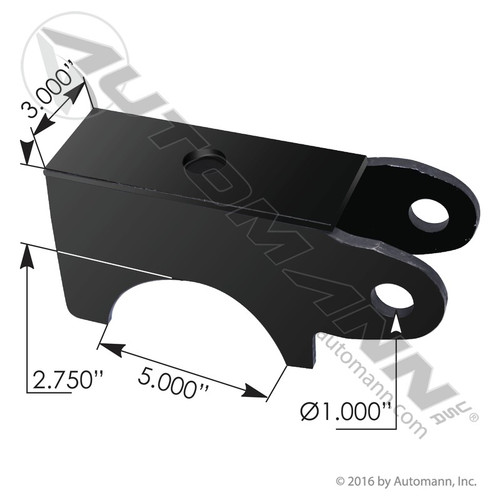 M17718 HUTCH AXLE SEAT 5'' ROUND