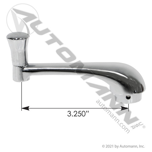 HLK6213 VOLVO MACK CHROME DOOR WINDOW CRANK HANDLE