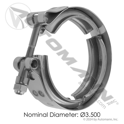 561.29350-B 3.5" V BAND EXHAUST CLAMP