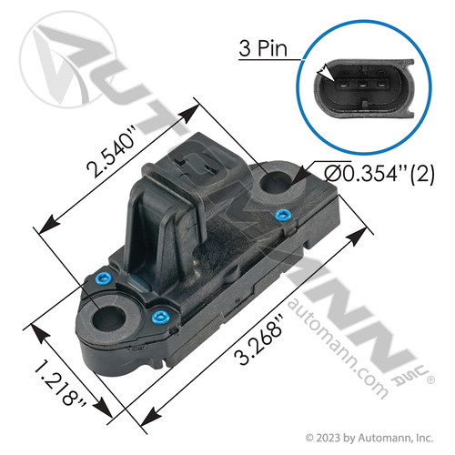 577.75648 PACCAR DIFFERENTIAL PRESSURE SENSOR