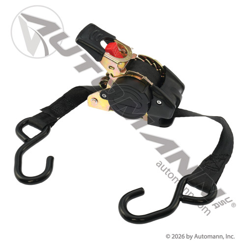 Automann 573.A110RRSX - Retractable Ratchet Strap 1in X 10ft