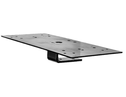 Buyers 85152 - Mini Light Bar Mounting Bracket, 16" x 7" Black Powder Coat Steel, for Domestic Pickup Trucks