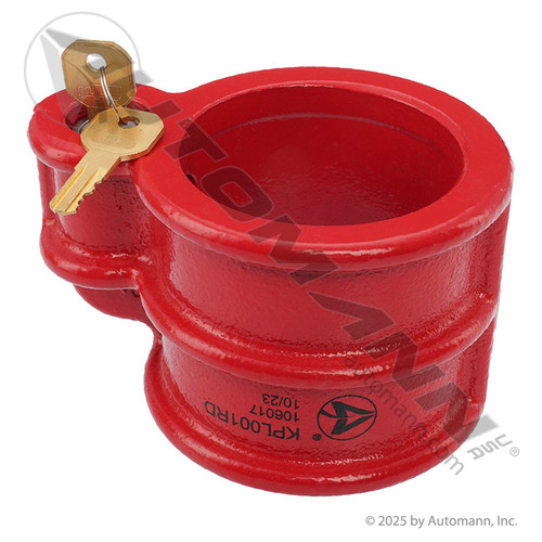 KPL001RD KING PIN LOCK RED