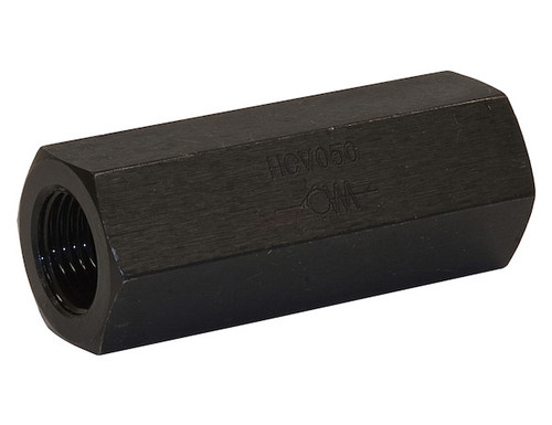 Buyers HCV100 - 1 Inch NPT Steel Check Valve, 4500 PSI, 40 GPM Flow Rate for Hydraulic Systems