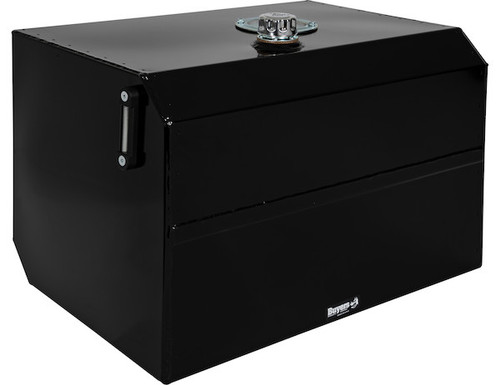 Buyers SMS70SQ - 70 Gallon Side-Mount Steel Hydraulic Reservoir with Integral Gauges