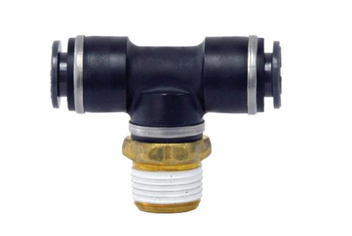 Tectran QL13726A - 3/8" x 1/8" Quick Lock Fitting Branch Tee