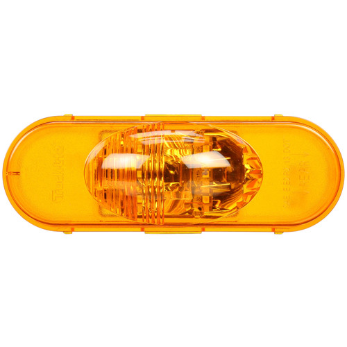 Truck-Lite 60421Y - Amber LED Oval Side Turn Signal Lamp