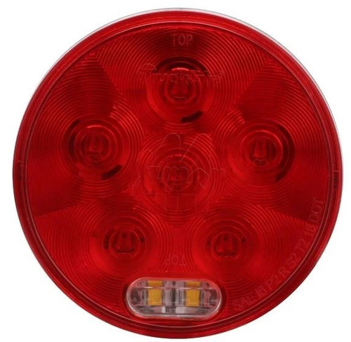 Truck-Lite 44610R - Model 40 4 inch Round LED 8 Diode Heated Stop, Turn, Tail, and Back-Up Light