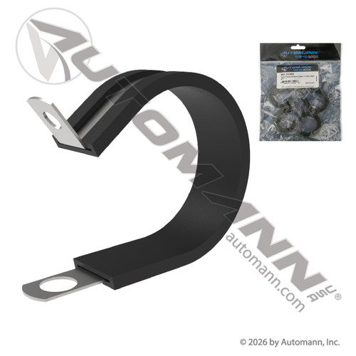 Automann 561.31202 - Tube Clamp Rubber Lined 1-1/4in 10pk