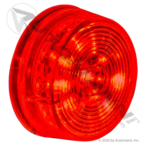 571.LD30R10-1 2" ROUND RED LED CLEARANCE MARKER LAMP