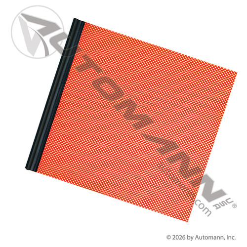 Automann 571.SF197EZ-K - Quick Mount Flag Kit Orange Vinyl Mesh