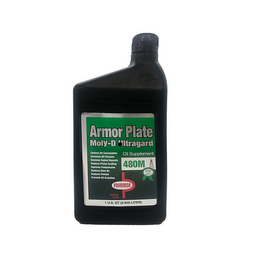 Primrose 480M - Ultraguard Oil Supplement with Moly-D for Enhanced Film Strength & Engine Cleanliness, Quart Bottle