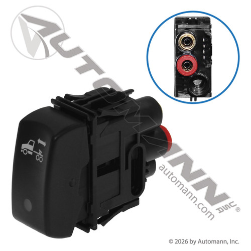 Automann 170.1248 - Air Valve 5th Wheel Slider for Kenworth