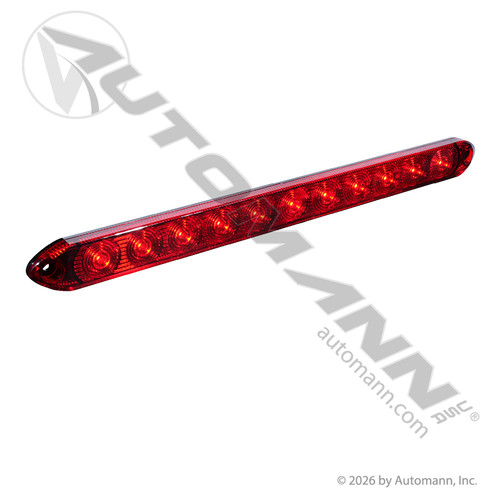 571.LD85R11 RED LED S/T/T LIGHT LAMP SLIM 15"