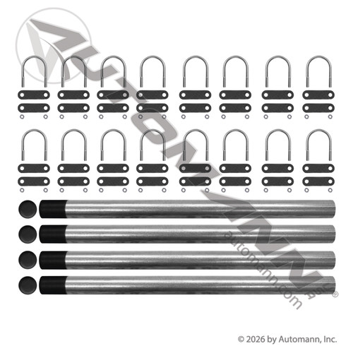 Automann 562.9126 - Single Axle Fender Post Mount Kit
