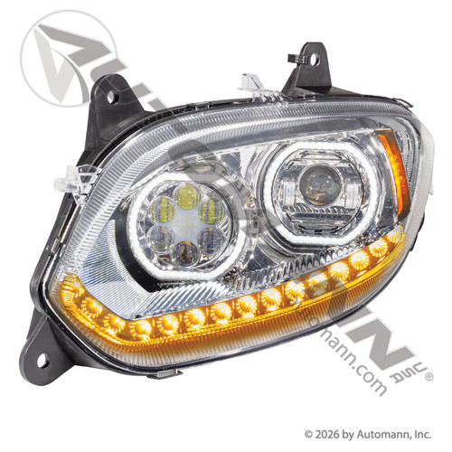 Automann 564.55224DCY - LH Chrome LED Projector for IHC LT