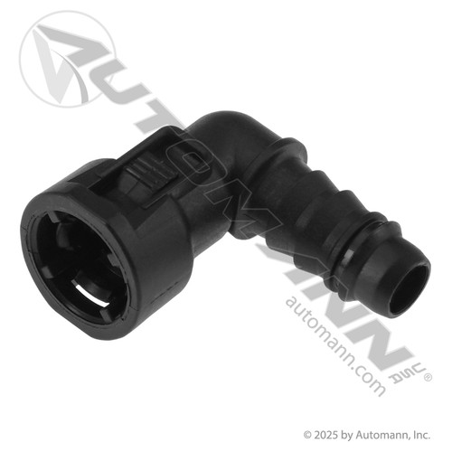 177.QC583010-B 90 DEGREE 3/8" HOSE BARB ELBOW FITTING