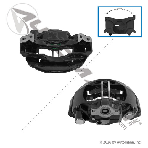 Automann 158.6403220650 - Air Disc Caliper MAXXUS Type LH for Wabco