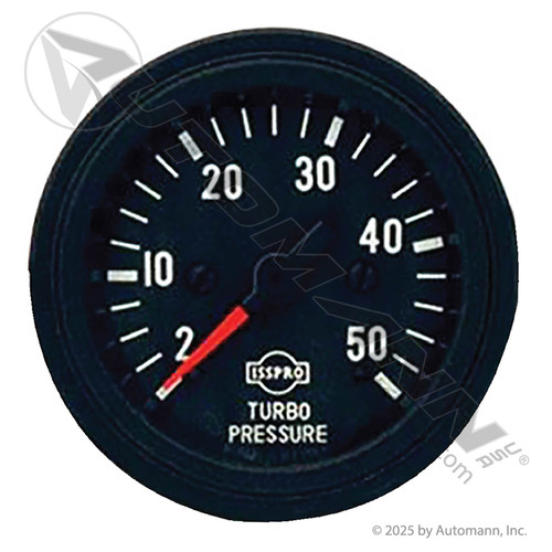 ISSR8603R GAUGE MECHANICAL TURBO 2 - 50 PSI