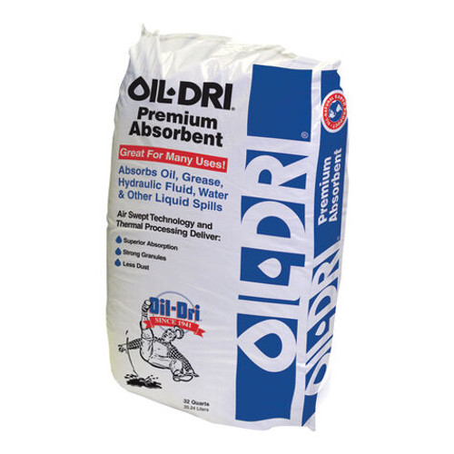 OILD6032 OIL DRI ABSORBENT 32 QT BAG OIL DRY OILD6032 OIL DRI ABSORBENT 32 QT BAG OIL DRY